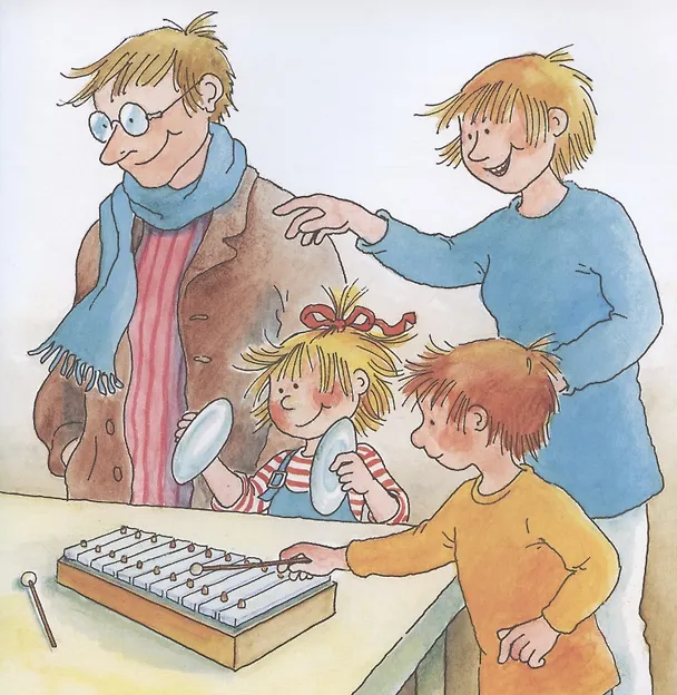 Книга Конни занимается музыкой (Лиана Шнайдер) — 5