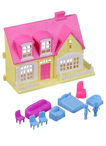 Коттедж 2-х этажный Милый дом (777) (3+) (коробка) (Shantou Gepai)