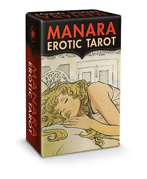 Книга MANARA EROTIC TAROT MINI (78 карт+инструкция) (Мило Манара)