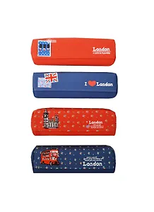 Пенал Лондон тканевый с молнией (19х6) (12012000)