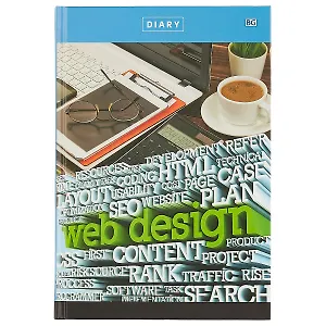 Ежедневник «Web style», недатированный, 272 страницы, А5