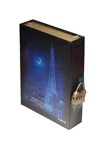 Блокнот Ночной Париж в коробке с замком (224стр) (19,5х14х3)