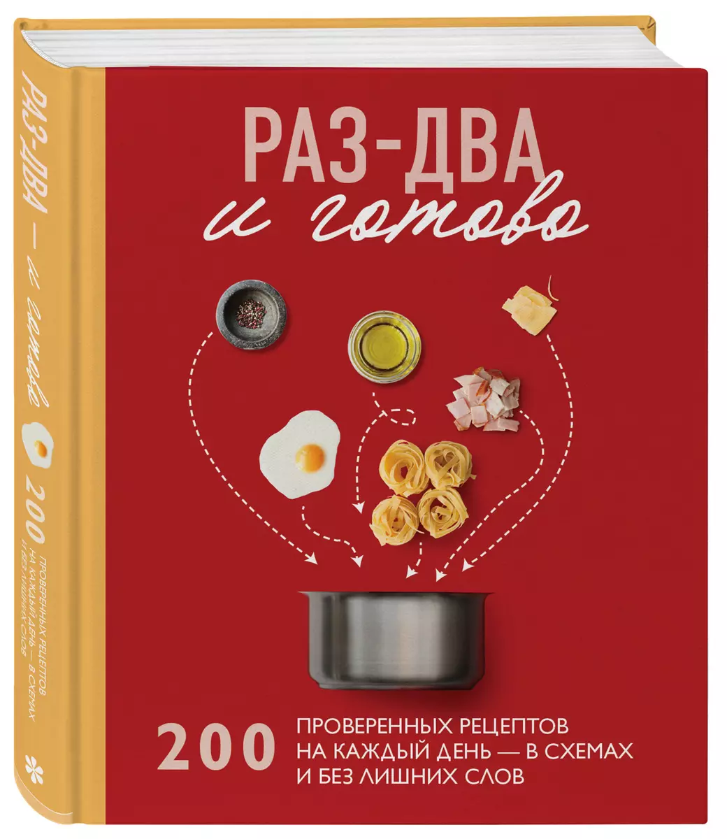 Раз-два - и готово. 200 проверенных рецептов на каждый день - в схемах и  без лишних слов - купить книгу с доставкой в интернет-магазине  «Читай-город». ...