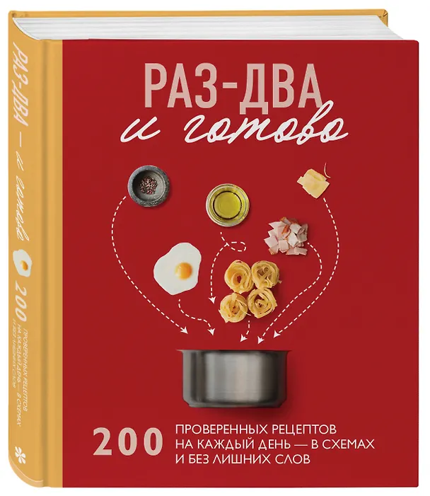 Книга Раз-два - и готово. 200 проверенных рецептов на каждый день - в схемах и без лишних слов () — 5