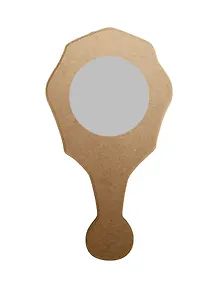 Набор для творчества, Заготовка Зеркало малое МДФ, 18,3*10*0,6см