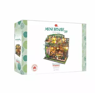 Румбокс MiniHouse DIY "Дом в цветах". Сборная модель (22х17х23.5) — 3059145 — 1