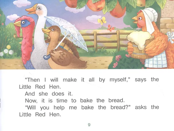 Книга The Little Red Hen / Рыжая Курочка. (на английском языке) (Т.Е. Львова) — 3