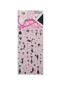 Наклейка декоративная леденцовая 2 Кошки 2 (70х160) (3+) (упаковка)