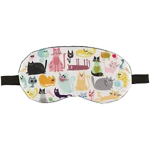 Маска для сна Цветные котики (пакет) (12-37395-XJ010)