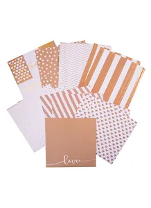 Набор бумаги для скрапбукинга с фольгированием My dreams, 12 листов 15,5×15,5 см, 250г/м 2741988