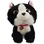 Игрушка мягкая Котик черный в крафт коробке (12-01568-569) — 2851635 — 2