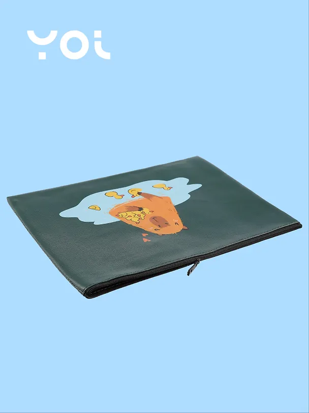 Папка для тетрадей Yoi, "Капибар Капибаров", на молнии B5 3020851 — 2
