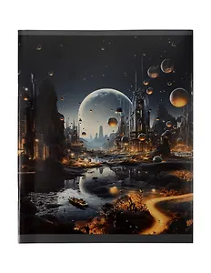 Тетрадь 48л кл. "Другие галактики" мел.картон, ассорти