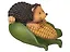 Фигурка Ежик с кукурузой (9х5х7) (252-628) — 2573664 — 3