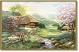 Набор для творчества, Shipper Arts&Crafts Создание картин "Весна", 40х50 см 2261690 — 1