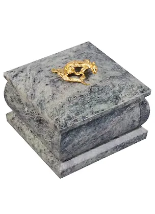 ГС Шкатулка камень Екатеринбург с ящеркой (7х7) (586879) 2595751