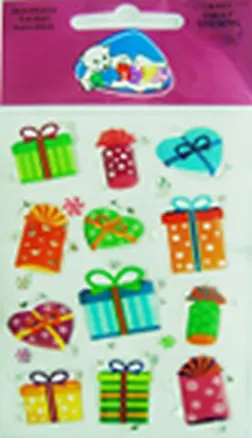 Маленькие гелевые наклейки Подарки (sES013) (Липуня) 2289744