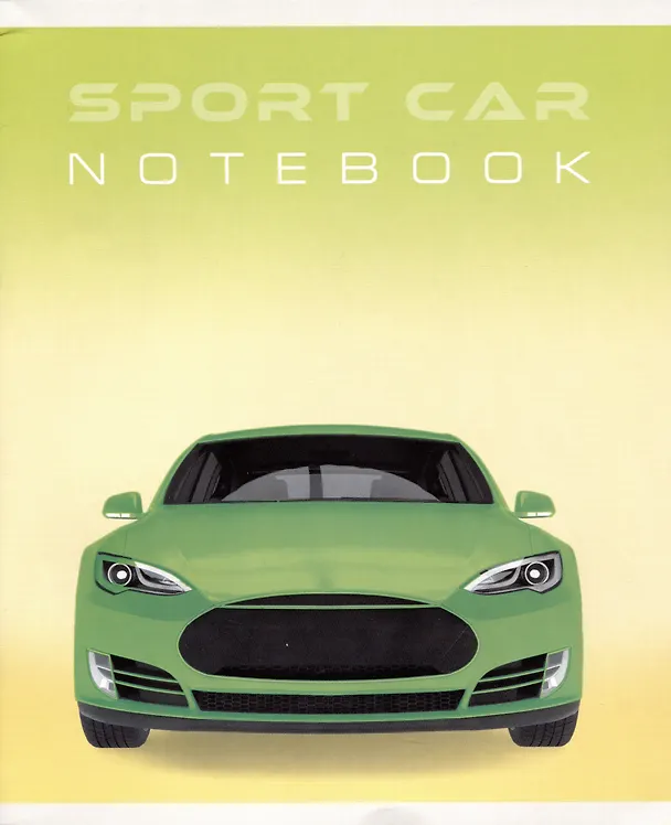 Тетрадь общая «Sport car», 48 листов в клетку, A5, в ассортименте - Listoff 2973547 — 5