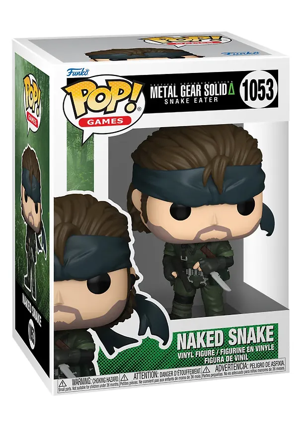 Фигурка Funko POP! Games Metal Gear Solid 3 Naked Snake (1053) (Fun84926) 3118523 — 2