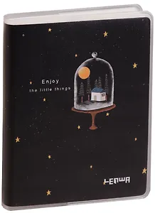 Записная книжка А7 80 листов клетка "Little world"