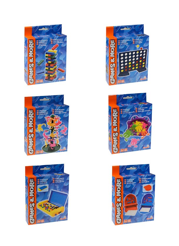 Игра, Simba Games & More, Настольные, 6 в1 2446125 — 1