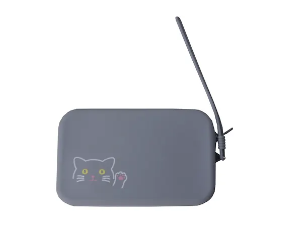 Пенал-косметичка для мелочей 15*9,5см "Animals" силикон, ассорти 3101671 — 4