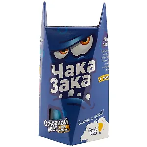 Пластилин Genio Kids, Чака Зака, легкий для детской лепки 35 г, синий