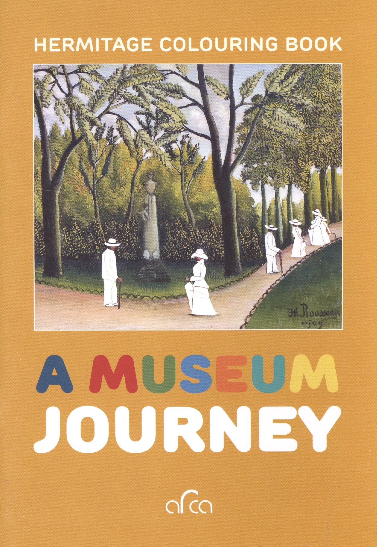 

A museum journey. Hermitage colouring book