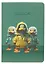 Записная книжка А7 30л кл. "Утки в капюшонах" сшивка, тонир.блок — 3039004 — 1