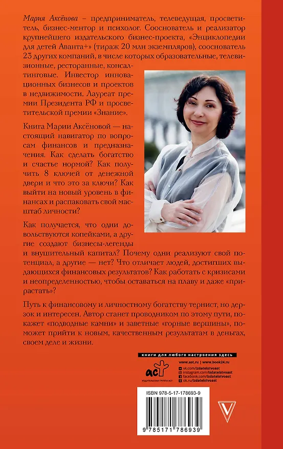 Книга Законы денег и любви к себе (Мария Аксенова) — 2