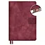Ежедневник дат. 2026г. А5 176л "Тиволи глосс" бордовый, кожзам, тв.переплет, блинт.тиснение, офсет, справ.мат-лы, вырубка, закругл.углы, 2 ляссе, инд.уп — 3116500 — 1