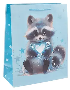 Пакет А4 32*26*12 "Енотик" дет., бум.мат.ламинат