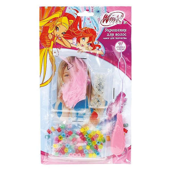 Набор для творчества Winx Фенечки для волос (HBS-HB100) (161259) (упаковка) (в ассорт.) 2352181 — 1