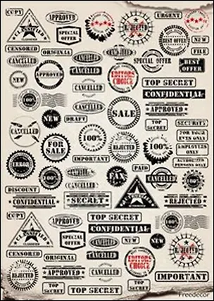 Скраб-карта Теги и надписи А4 (sck129) 2342816