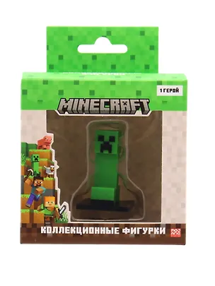 Коллекционная фигурка Minecraft Зелёный крипер (MC2012B) 3123827