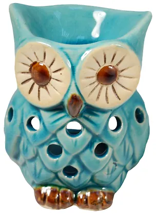 Аромалампа керамическая Сова (M149-1) (8,5см) 2567699