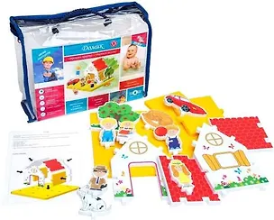 Мягкий конструктор. Домик 323772