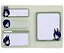 Блоки для записей 04шт "Chibi Expression Tighnari" диспенсер-книжка — 3047494 — 2