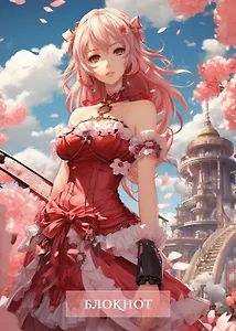 Тетрадь в клетку Эксмо, "Аниме", А4, 48 листов