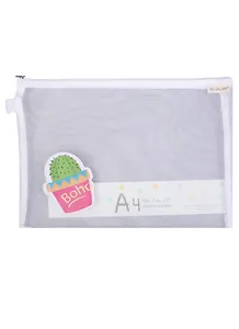 Папка на молнии А4 "Boho" сетка нейлон