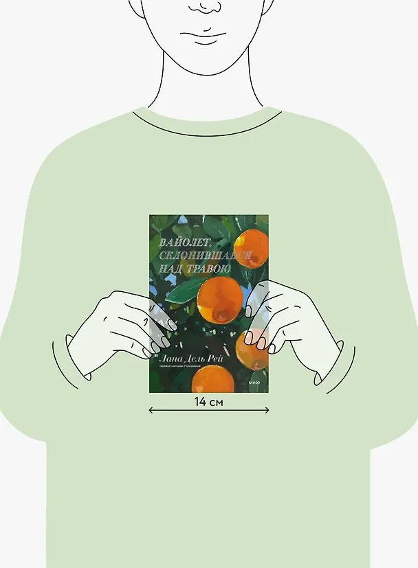 Книга Вайолет, склонившаяся над травою (Лана Дель Рей) — 16
