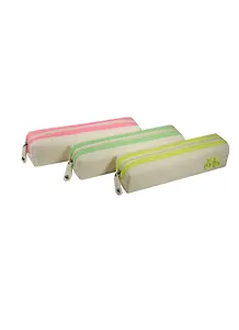 Пенал-косметичка 1отд. "Велосипед" джут, ассорти, Small point