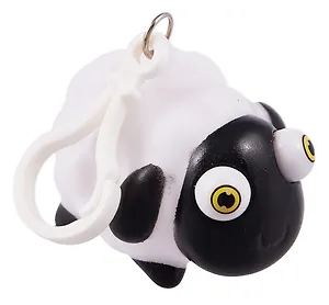 Брелок-мялка с глазками Овечка (PU) (6см) (12-2799-202405-M6)