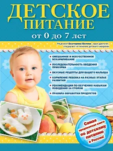 Детское питание от 0 до 7 лет.