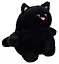 Мягкая игрушка Котик с щечками (черный) (22см) (12-0650-202411-T2) — 3075165 — 2