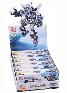 Развивающий конструктор Sluban Полиция. Страж полиции