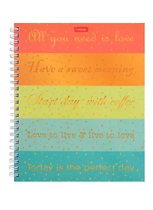 Тетрадь в клетку Hatber, Be happy, 120 листов