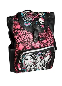 Рюкзак школьный "Monster High" 33,5*26,5*11см, мягкая спинка, Академия Групп