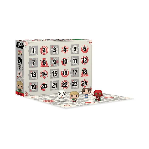 Подарочный набор Funko Advent Calendar Star Wars Holiday 2022 (Pkt POP) (24шт) (Fun62090) 3123300 — 2