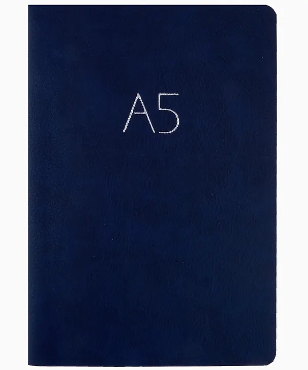 Книга для записей А5 60л "Format. No 3" иск.кожа, интеграл.переплет, тиснение фольгой 3052357 — 2